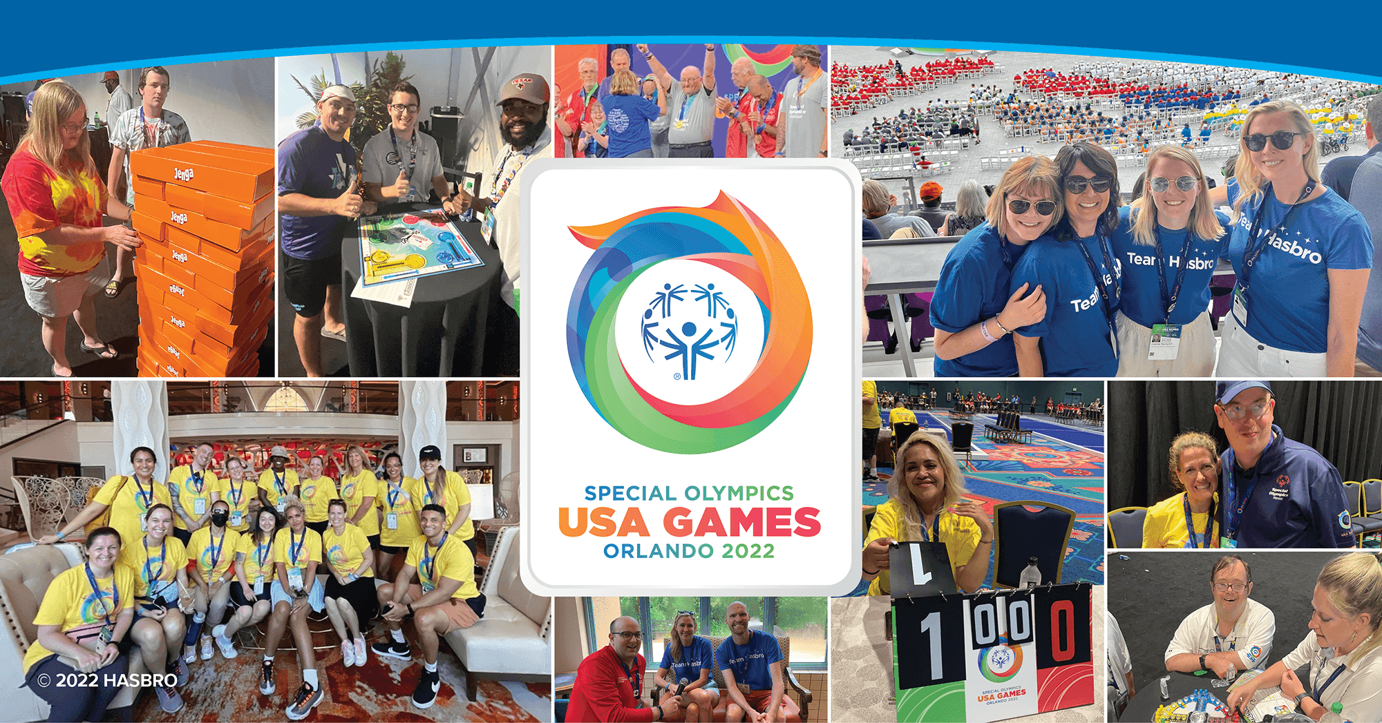 Hasbro Supports Youth Development and More at the Special Olympics USA Games